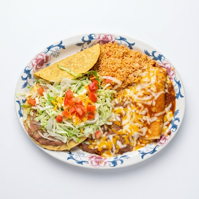 Enchilada, Taco & Tostada.
