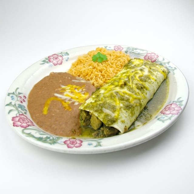 Verde Burrito.