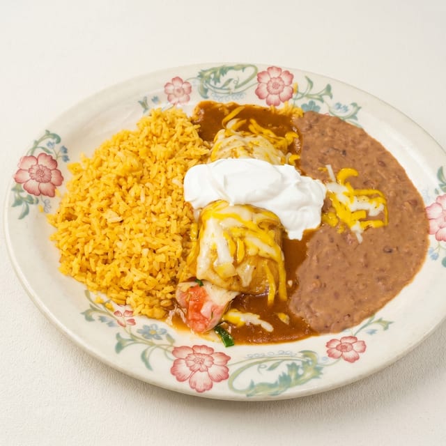 Seafood Enchiladas.