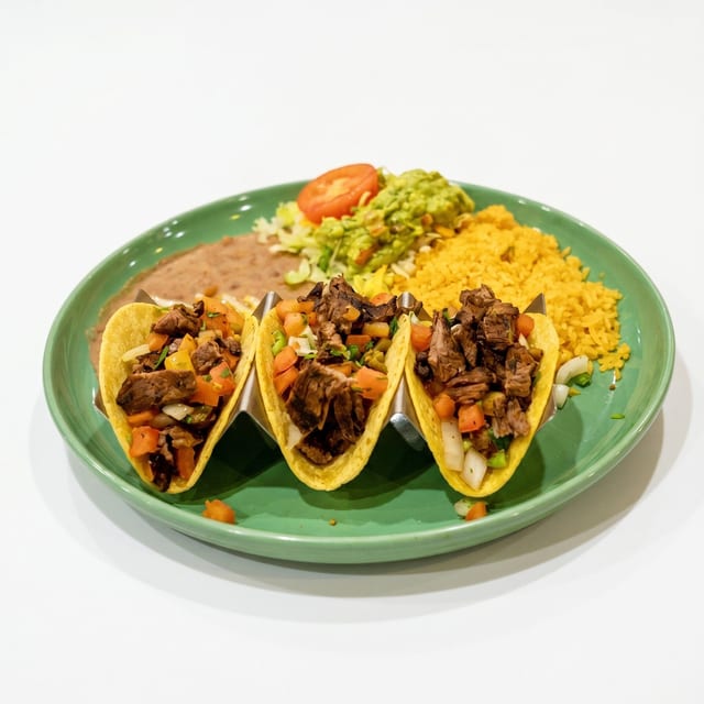 Tacos Al Carbón.