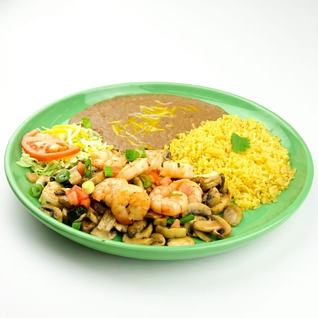 Camarones Al Mojo De Ajo.