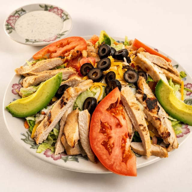 Grilled Chicken Salad.