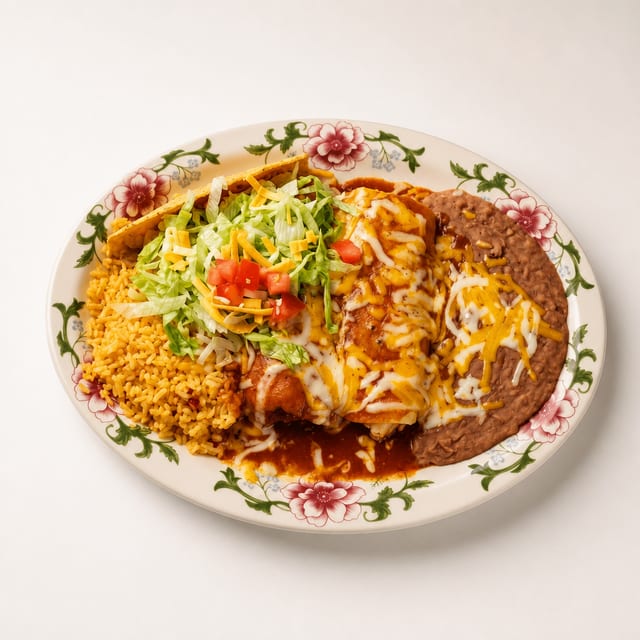 Enchilada, Taco & Tamale.