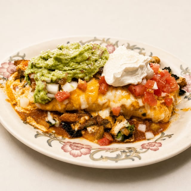 Fiesta Burrito & Chile Relleno.