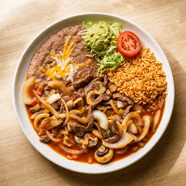 Steak Mexicano.
