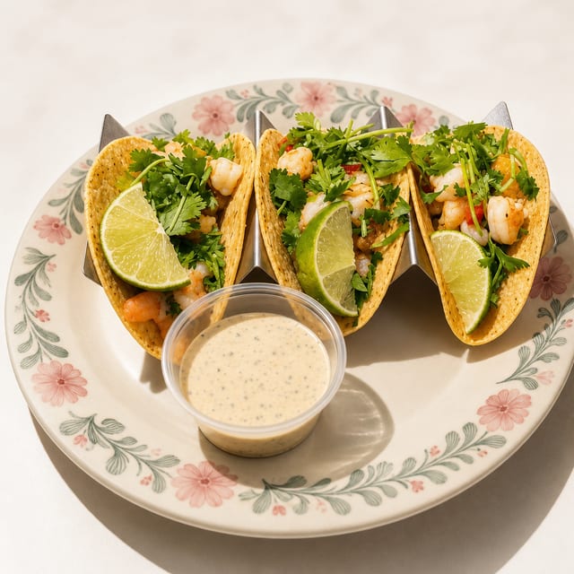 Shrimp Tacos.