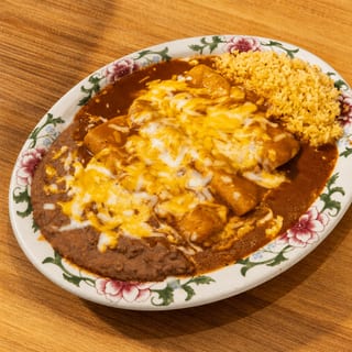 Three Enchiladas