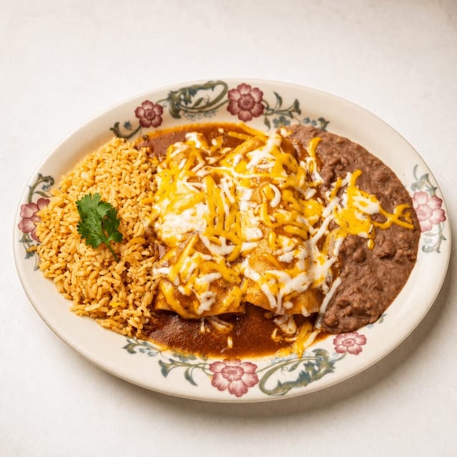 Two Enchiladas.