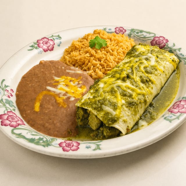 Verde Burrito.