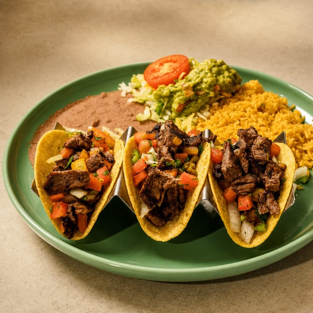 Tacos Al Carbón.