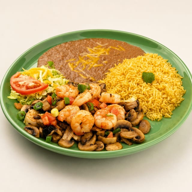 Camarones Al Mojo De Ajo.