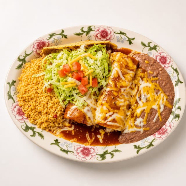 Enchilada, Taco & Tamale.