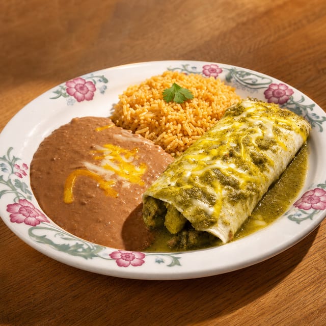 Verde Burrito.