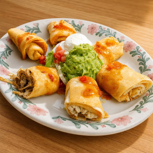Chicken Taquitos.