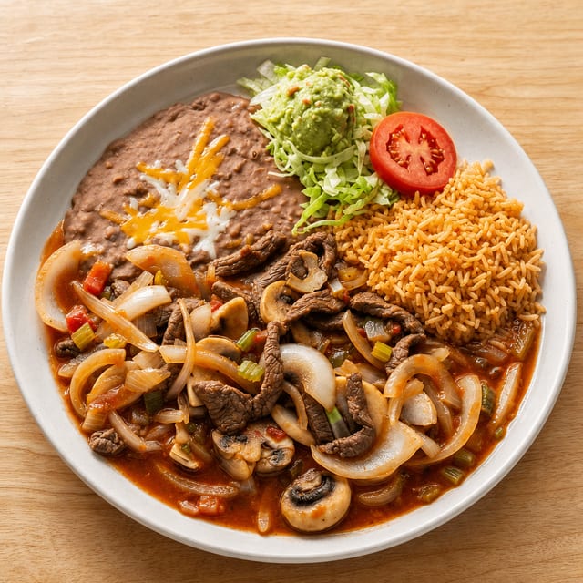 Steak Mexicano.