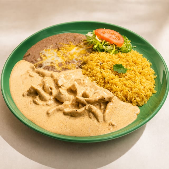 Pollo a la Crema.