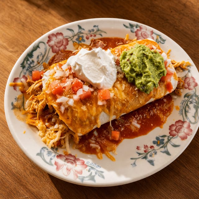 Fiesta Burrito.