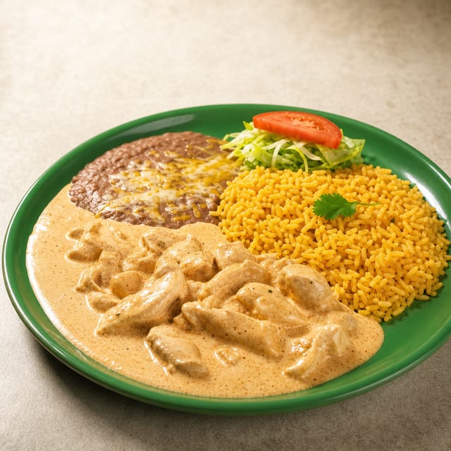 Pollo a la Crema.