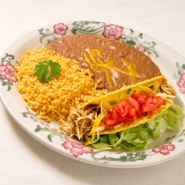 Kids Taco, Enchilada, Burrito or Quesadilla.