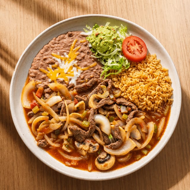 Steak Mexicano.