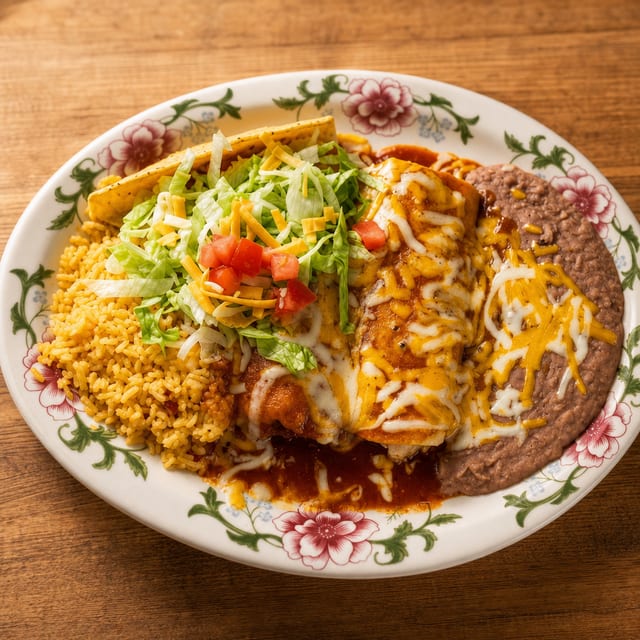 Enchilada, Taco & Tamale.