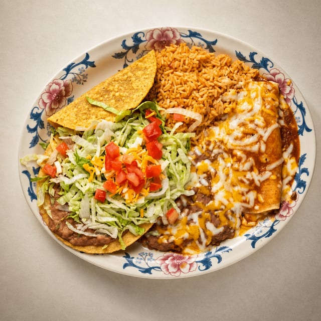 Enchilada, Taco & Tostada.