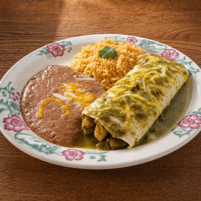 Verde Burrito.