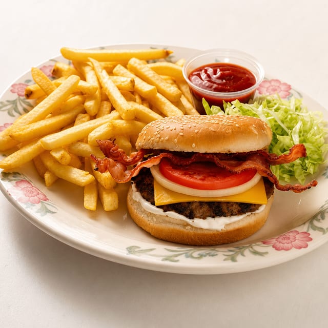 Bacon Cheeseburger.