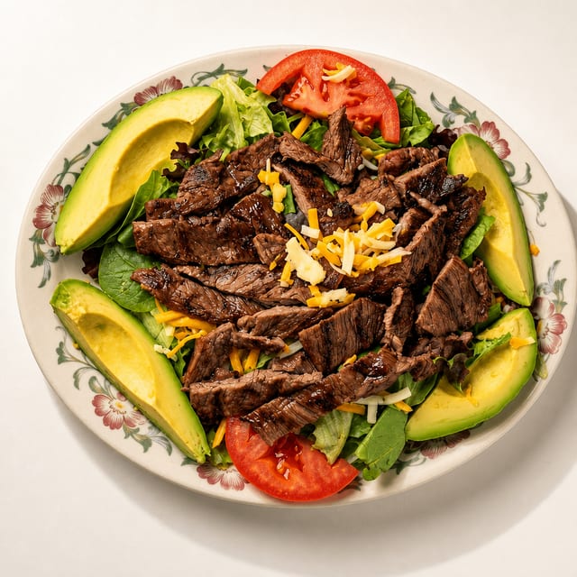 Carne Asada Salad.