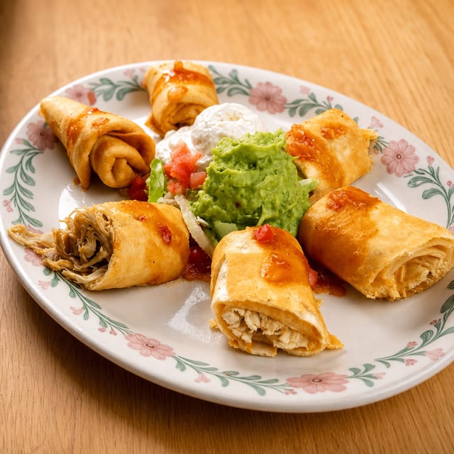 Chicken Taquitos.