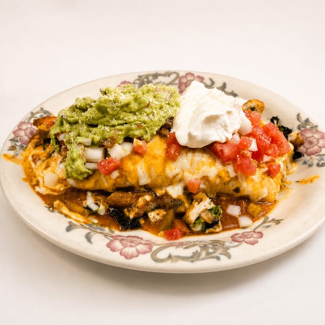 Fiesta Burrito & Chile Relleno.