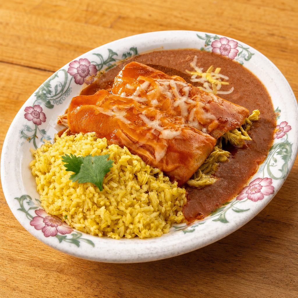 Classic Enchiladas.