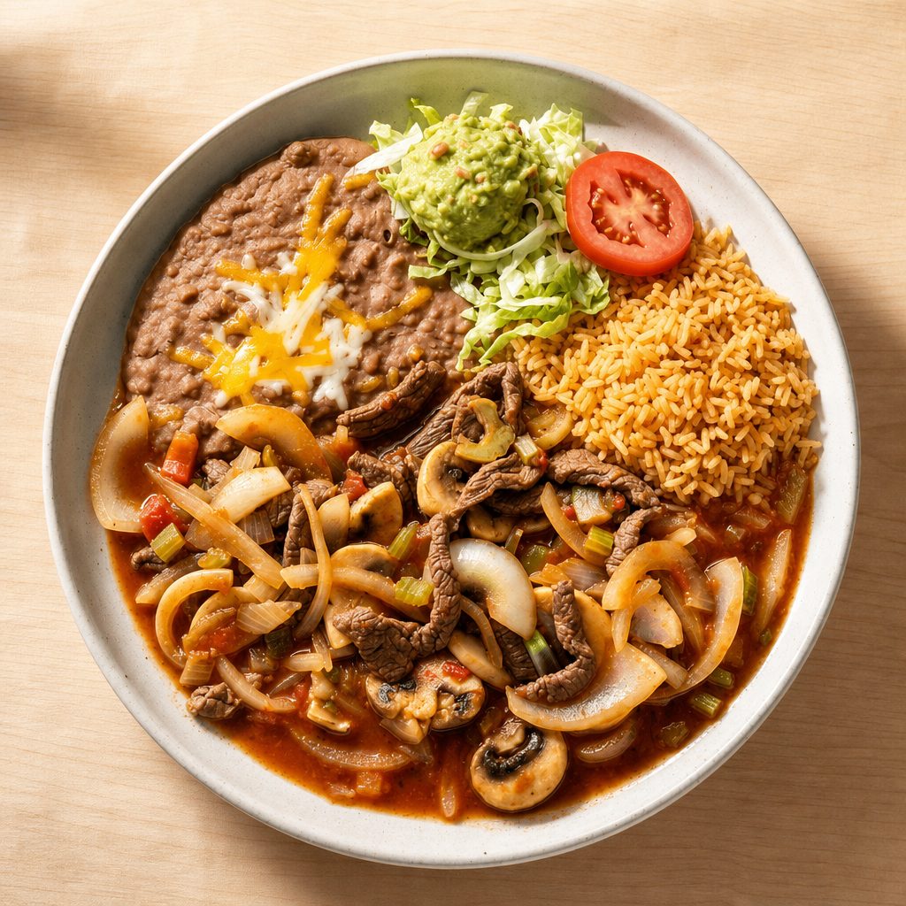 Steak Mexicano.