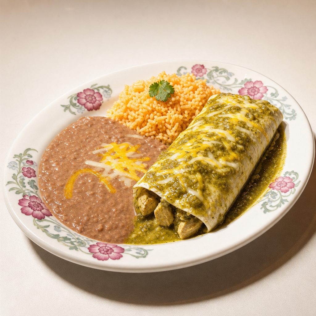 Verde Burrito.