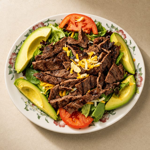 Carne Asada Salad.