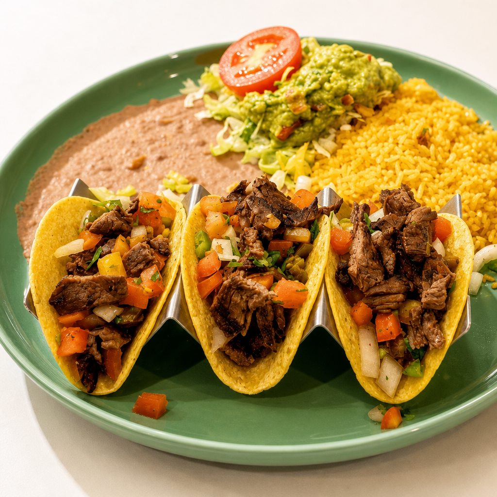 Tacos Al Carbón.