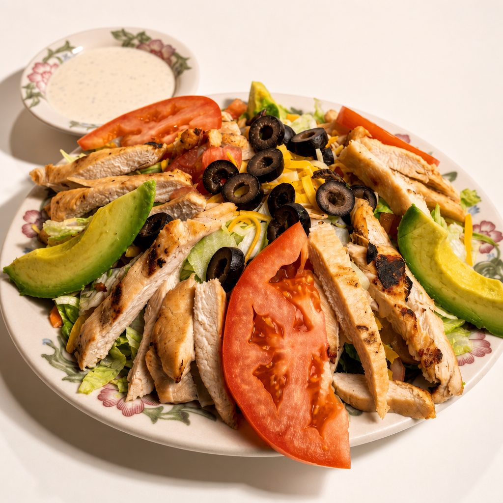 Grilled Chicken Salad.
