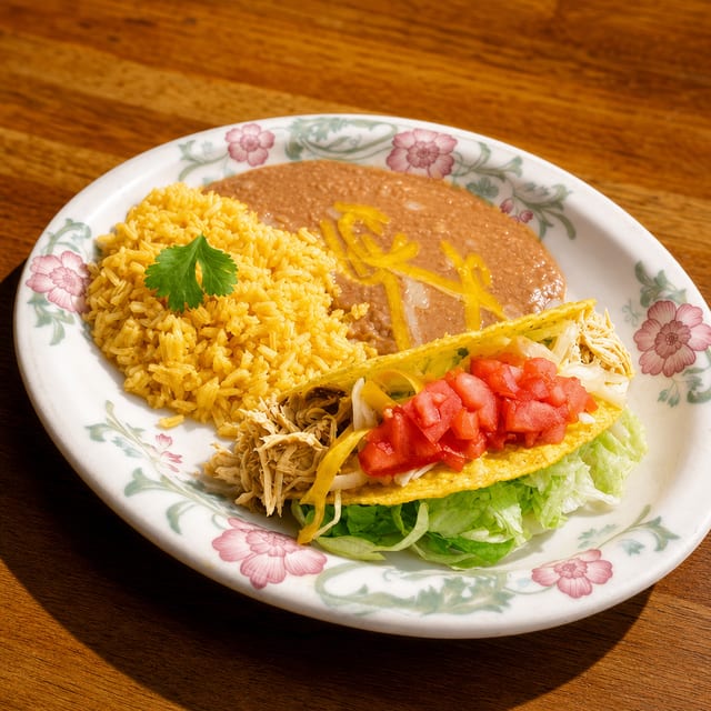 Kids Taco, Enchilada, Burrito or Quesadilla.