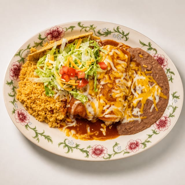 Enchilada, Taco & Tamale.