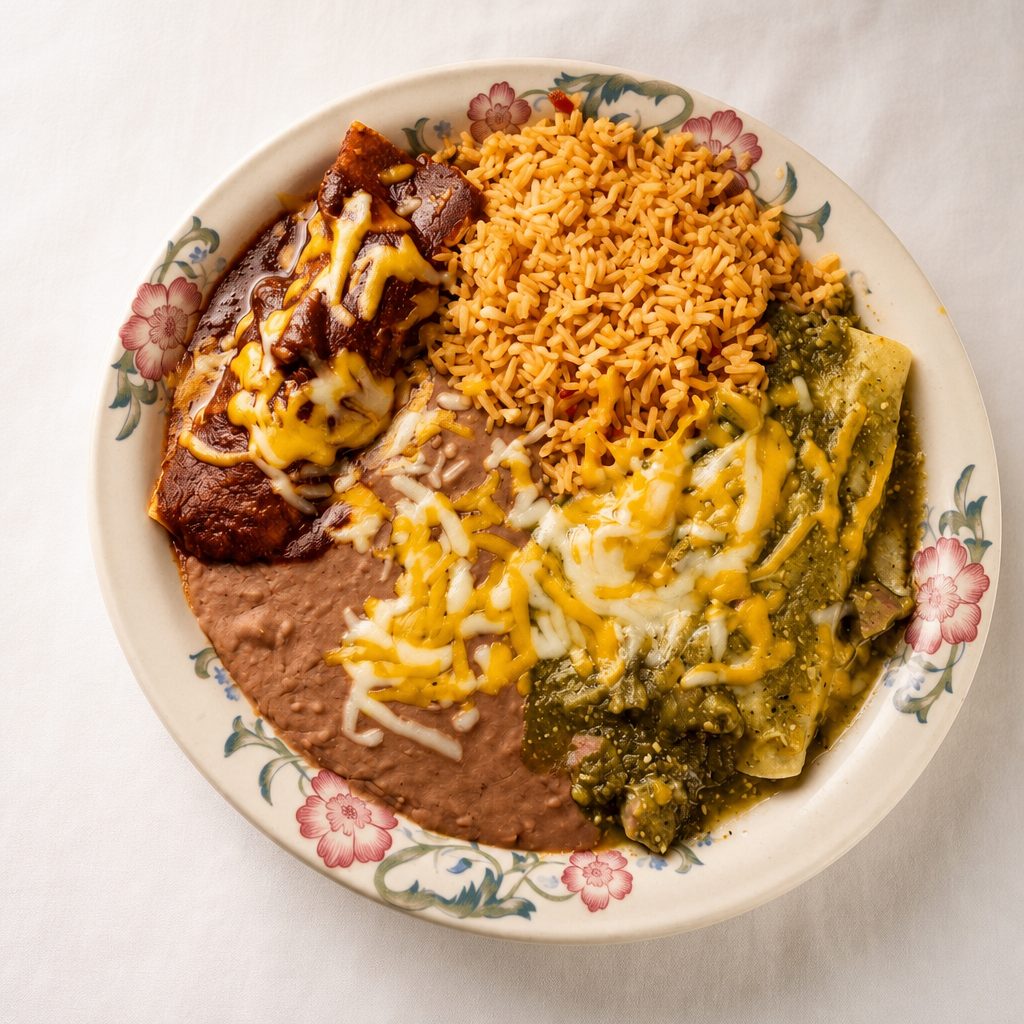 Enchiladas Rancheras.