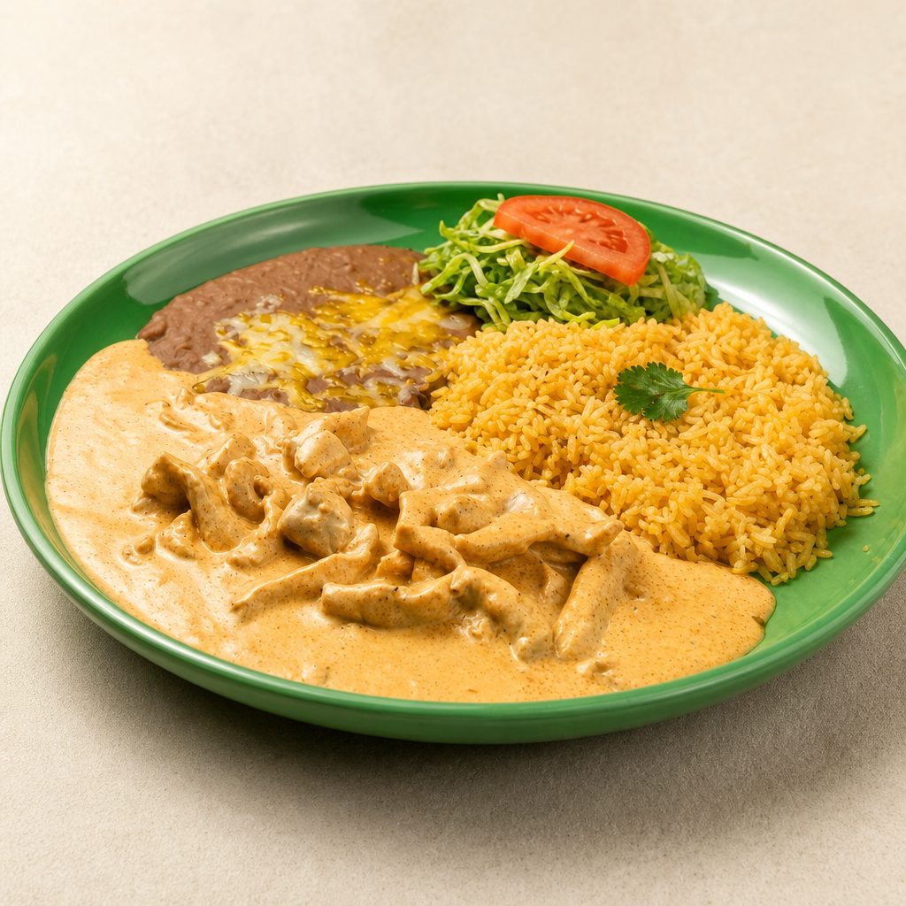 Pollo a la Crema.
