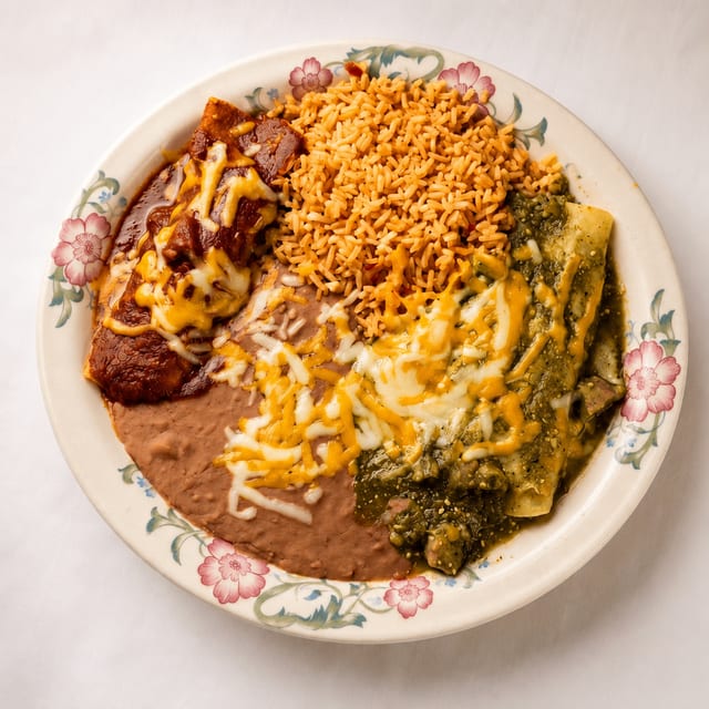 Enchiladas Rancheras.