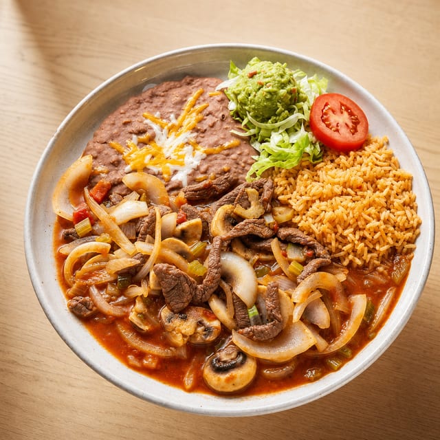 Steak Mexicano.