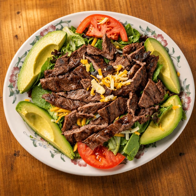 Carne Asada Salad.