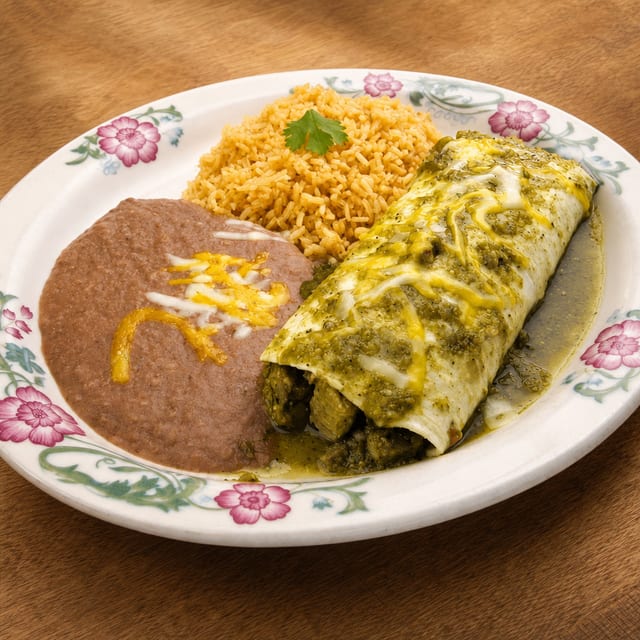 Verde Burrito.