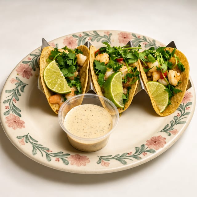 Shrimp Tacos.
