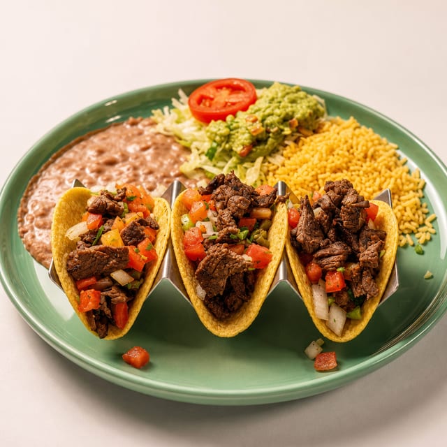 Tacos Al Carbón.