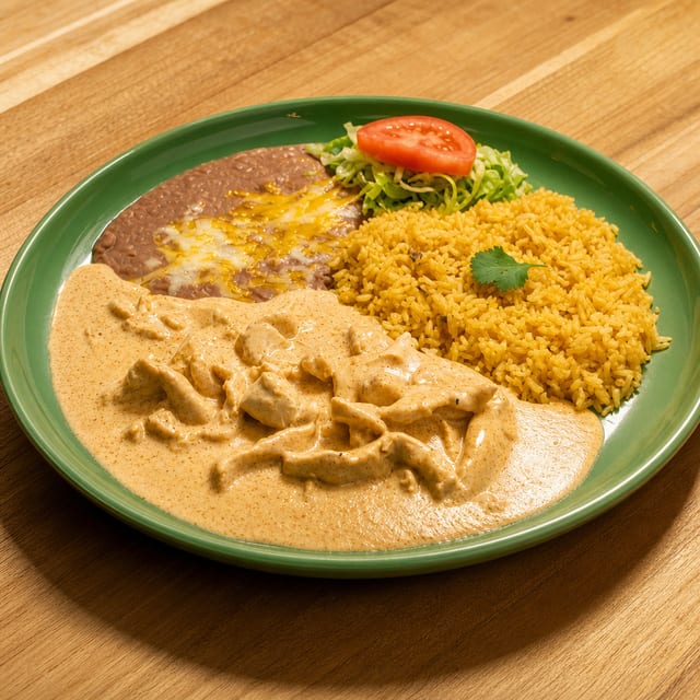 Pollo a la Crema.