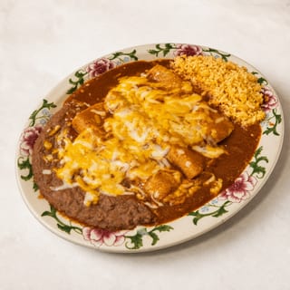 Three Enchiladas