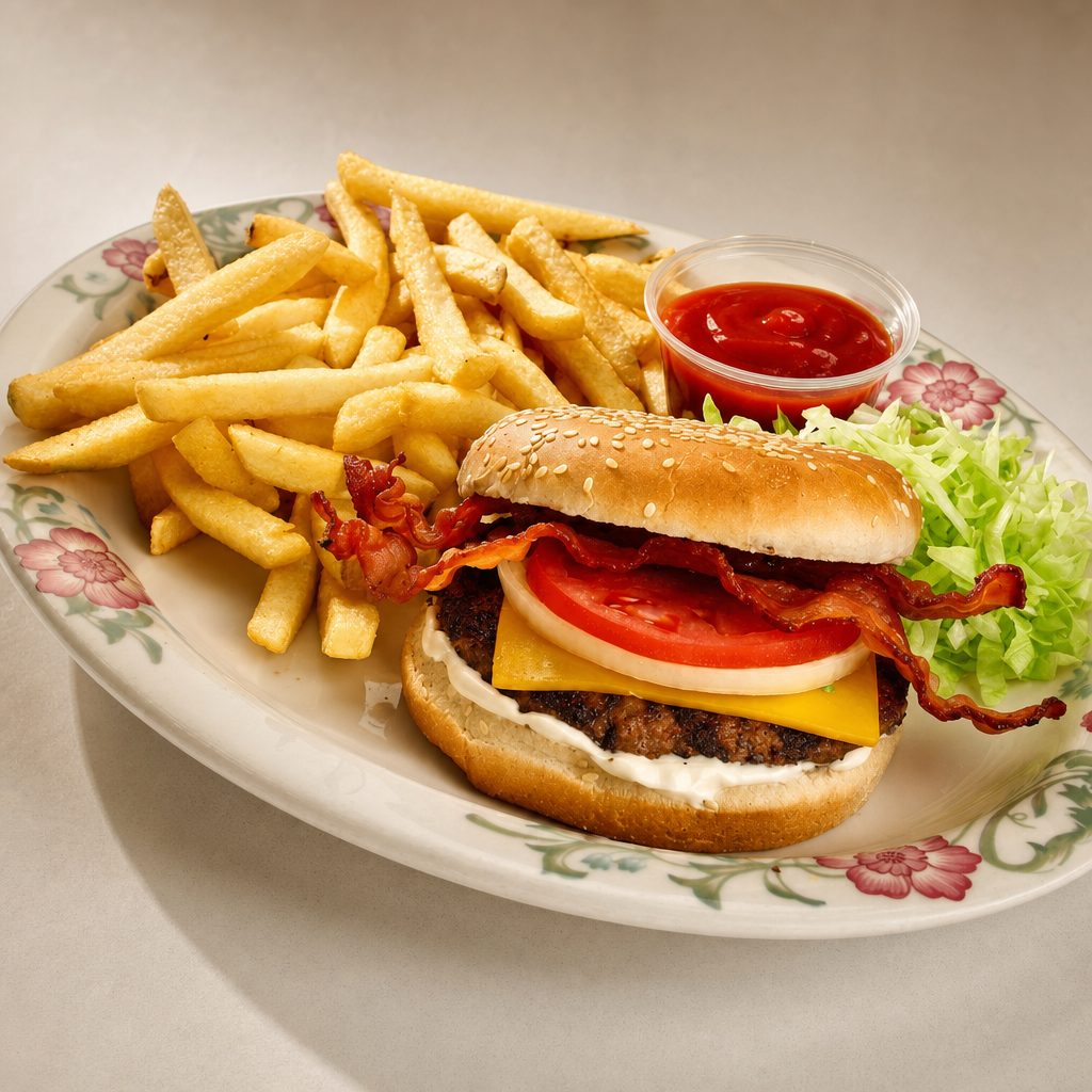 Bacon Cheeseburger.